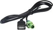 car Radio Wiring Harness USB Input Cable Wire Harness CD Player Aux Adapter, for BMW, for 3 5 Series E90 E91 E92