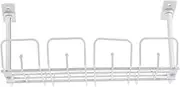 Under Desk Cable Organizer Simple Storage Shelf for Office Hanging Basket Efficient Cable Management Easy Installation for Clean Workspace