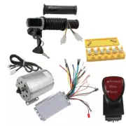48V 1800W Brushless Motor kit Controller Throttle For Go kart ATV QUAD E-Bike