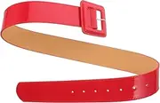 [NOLITOY] Fashion Adjustable PU Waist Belt Vintage Style Western Belt for Work Casual Wear Chic Decorative Accessory for Dresses Comfortable Fit