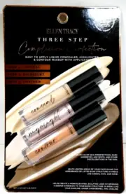Ellen Tracy Complexion Trio Set Conceal, Contour and Highlight (5ml each) NEW!!
