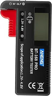 BT-168 PRO Digital Battery Tester - Universal Checker for Battery Capacity - Diagnostic Tool for D C AAA AA