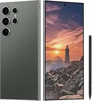 [RokCokDok] Unlocked Cell Phones C24 Ultra SmartPhone Android 13 Phones 8+256GB/6.8" HD Screen/DUAL SIM/108MP+48MP Camera (Green)