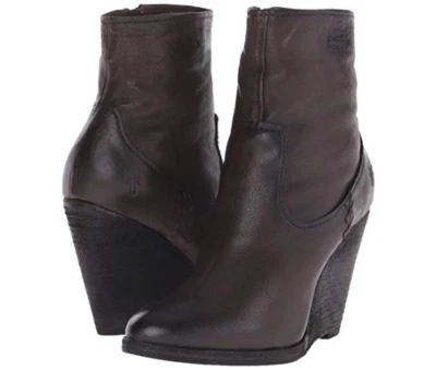 New in Box Womens Frye Cece Artisan Short Charcoal Boots SIZE 7.5 MSRP $ 368