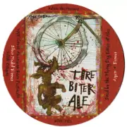 Flying Dog Tire Biter Ale Snake Dog Ale Beer Coaster Aspen / Denver CO