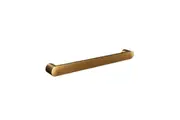 HOTWIRE Hotwire Heated Towel Rail Low Voltage - Single Flat Bar 600mm Wide - Brushed Gold
