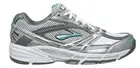 CLEARANCE!! BROOKS NET-INTERCEPT WOMENS NETBALL SHOES (B) (LEATHER) (895)