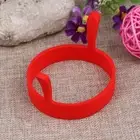 1pc Round Silicone Fried Egg Tool Pancake Mould Ring Poacher (Red) Hot
