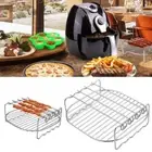 Accessories Stainless Steel Grill Rack Tray Rack Baking Dishes Air Fryer Rack