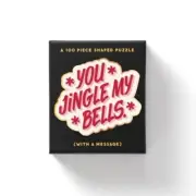 You Jingle My Bells 100 Piece Mini Shaped Puzzle by Galison NEW Jigsaw