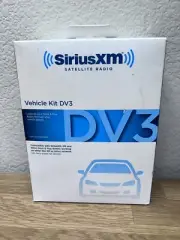 SiriusXM Satellite Radio SXDV3 Dock Play Vehicle Mounting Kit - Sealed Box Tear