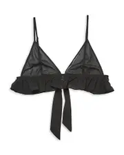 Fleur du Mal Luxe Flutter Silk Triangle Bra
