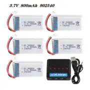 3.7V 800mAh Lipo Battery for SYMA X5C X5SC X5SW X5HW X5UW CX-30 TianKe M68 RC Dr
