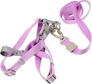 Toddmomy Adjustable Lightweight Dog Harness and Leash Set Dog Walking Harness with Double D Ring for Puppies Size