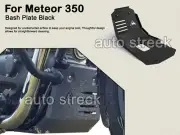 For Royal Enfield Meteor 350 BASH PLATE SUMPGUARD BLACK