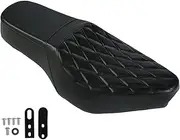 Zohisin motorcycle two up front rear pad saddle for cmx 300 500 2017 2022 rhombus pattern and plain (Rhombus Pattern and Plain Weave)