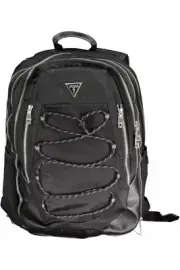 Guess Jeans Black Polyamide Men Backpack - RRP 247.32 USD