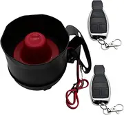 12V Vehicle Security Siren – Anti-Theft Alarm System with Remote Controllers | Adjustable Sensitivity, Loud & Clear Sound for Enhanced Car Protection