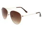 OSCAR by Oscar de la Renta Women's OSS3111-700 Gold / Brown Gradient Sunglasses