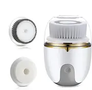 Face Deep Cleaner, Waterproof Facial Brush, Skin Care Scrubber, Fully Waterproof Construction, Making It Convenient Daily Routines, 9.5x6cm, For Men Women Travel Friendly