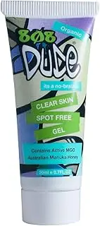 808Dude Organic Pimple and Acne Spot Treatment with Tea Tree Oil & Manuka Honey for Clean and Clear Teen Skin. Reduces Pain and Associated Redness Naturally and Effectively 20ml