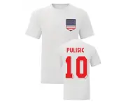 Christian Pulisic USA National Hero Tee (White)