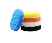 5pcs 4" Buffing Polishing Pads Sponge Waxing Kit for Car Repair Care Polisher