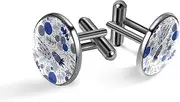 [Generic] Men's Cufflinks, Pineapple and Mushroom Cuff Links for Men, Classic Cufflinks Black for Suit Shirt Wedding Business Birthday Jewelry Gift
