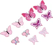 NOLITOY 10pcs Animal Embroidery Applique Patches DIY Cloth Stickers for Personalizing Clothing Bags and Costumes Sewing Accessories with Vibrant Colors