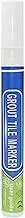 Tile Repair Pen Wall Gap Refill Grout Refresher Renew Repair Marker Bathroom Waterproof OZ (White)