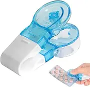Pill Taker Tool - Tablets Pills Blister Pack Opener | Pill Dispenser Storage Box, Pill Case, No Contact Easy to Take Out Pills from Package Helves