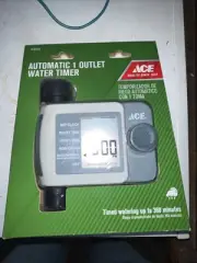 Ace Programmable Automatic 1 Outlet Water Timer (7436728) With Rain Delay