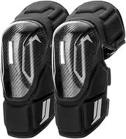 Motorcycle Knee Shin Guard Pads Motorcycle Knee Pads Outdoor Riding Carbon Fiber Knee Pads for Off-Road Riding Lightweight Anti Fall Knee Pads Motorbike Knee Pads Motocross Racing Knee Guards(Black)
