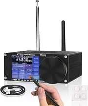 ATS-25MAX Decoder Si4732 SDR Radio Receiver,Portable 4.17 Version All Band Shortwave Radio,Adds CW RTty Decoding Function,WiFi Function,4000mAh Battery Bandpass Filter,FM LW (MW SW) and SSB