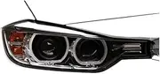 Car Lights ，Compatible With BMW F30 F35 F31 320I 325I LED Headlight 2013-2019 3 Series Head Lamp Drl Projector Lens Automotive Accessories(For Original Halogen)