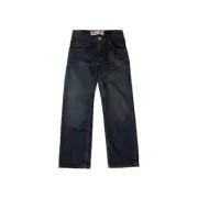 NEW KIDS LEVIS BLUE JEANS 505 REGULAR STRAIGHT LEG 91R505 778 SIZE 16 28 x 28