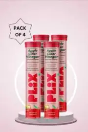 Plix Apple Cider Vinegar Effervescent Tablets (Apple Burst)