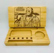 Jason Friday 13th laser engraved magnet back flip style rolling tray pop gift