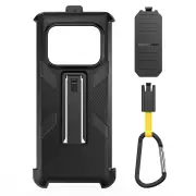 Original Ulefone Multifunctional Protective Leather Case Cover with Back Clip and Carabiner For Ulefone Armor 25T / Armo