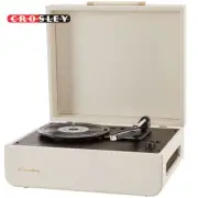 Crosley CR6255A-CC Mercury 3-Speed Portable Bluetooth Turntable Cream Croc