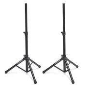 2x Samson Audio SP50P Aluminum Stand Holder Mount for Music Speaker/Speakers BLK