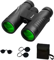 12x42 HD Binoculars for Adults High Power with BAK4 Prism, FMC Lens, Lightweight Binoculars with Carrying Bag for Bird Watching, Hiking