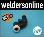 TIG TORCH HEAD WP17FV Flexible Head With ValveUNIMIG QUALITY FREE POSTAGE