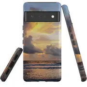 For Google Pixel 6 Pro Case Tough Protective Cover Thai Sunset