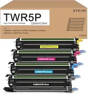 C2660 Imaging Unit S3840 Drum Unit Compatibl with Dell C2660dn C2665dnf C3760n C3760dn C3765dnf S3840cdn S3845cdn Color Laser Printer(4-Pack)