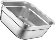 Multi-use Stainless Steel Vegetable Sink Large Key Bowl Kitchen Gadget for Food Washing and Serving