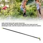 Garden Hoe Tool Long Handle Weeding Hoe Adjustable Stirrups Hoe Six Sections