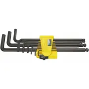 Wera 05133180001 Hex + Ball End Hex L-key Clip Set , 9 Piece