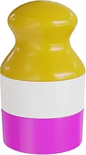 WADY Portable Sunscreen Applicator, Refillable Travel Dispenser Bottle with Suncream, Lotion Sponge Roller for Even Application, Travel Friendly Design (Pink)