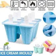 Silicone Ice Cream Moulds Block Frozen Molds Icy Pole Jelly Pop Popsicle Moulds